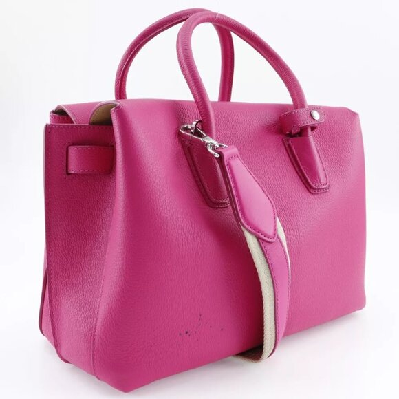 MCM mirror Handbag MWT 6SMA04 PU001 2WAYShoulder pink leather Women - Picture 7 of 12